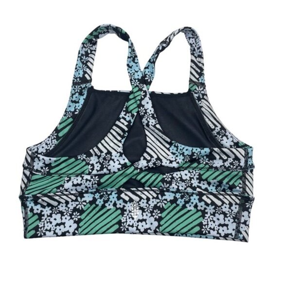 NWOT FREE PEOPLE Movement In Your Corner Sports Bra Sz Medium Daisy Print - Picture 4 of 6
